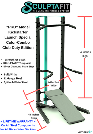 SCULPTAFIT All-In-One PRO Model (for Trainers, Fitness Pros, Physical Therapists)